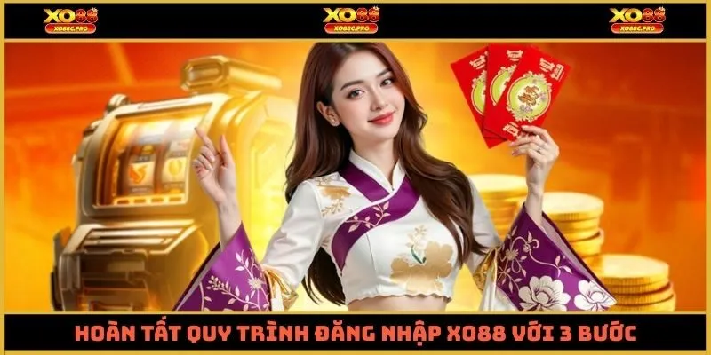 Hoàn tất quy trình đăng nhập XO88 với 3 bước